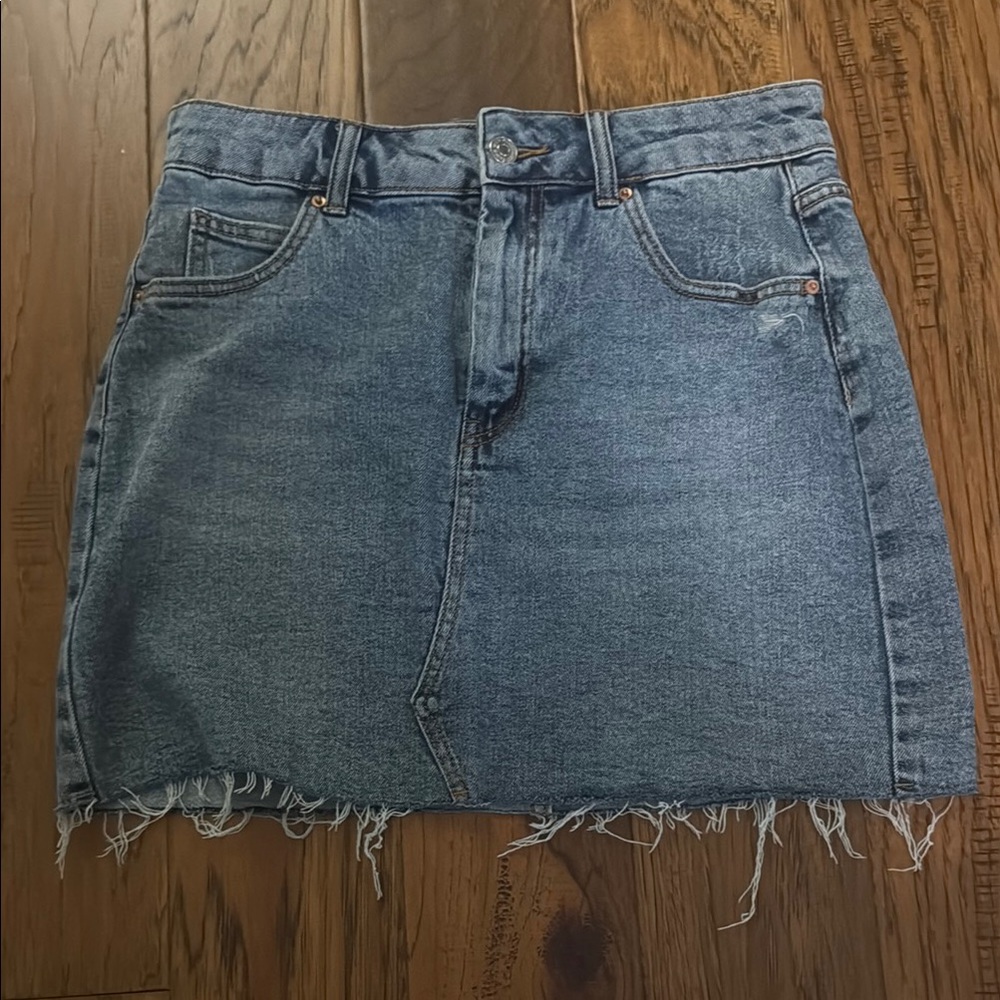 Wild Fable Blue Mini Pencil Skirt Casual